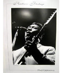 10 Muddy Waters - Poster (B&W)
