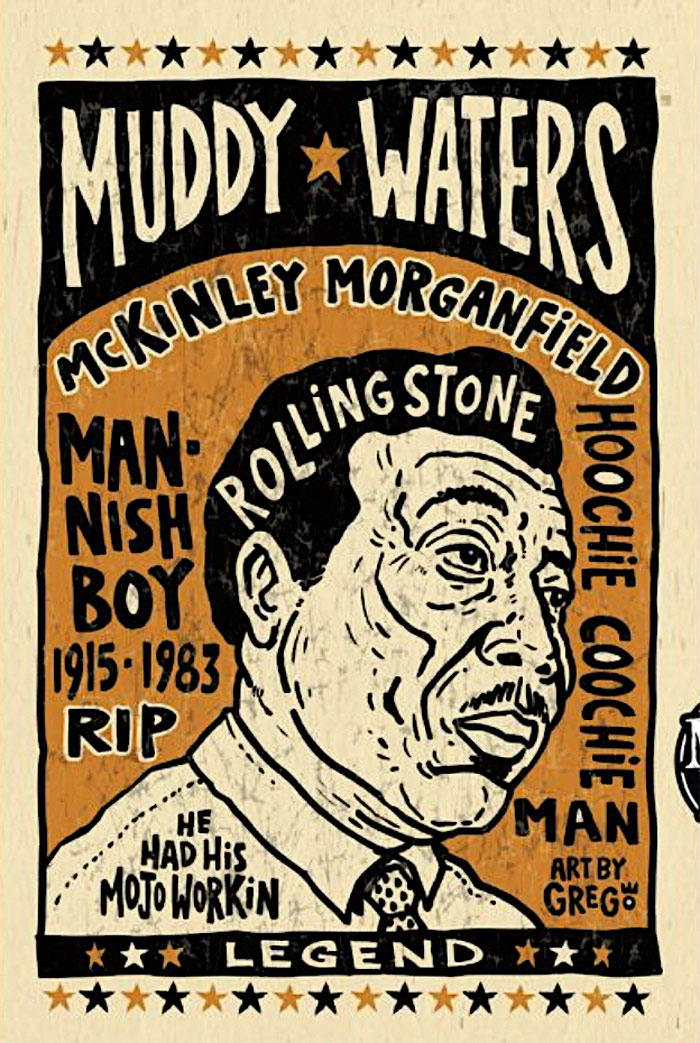 09 Muddy Waters Poster (Color)