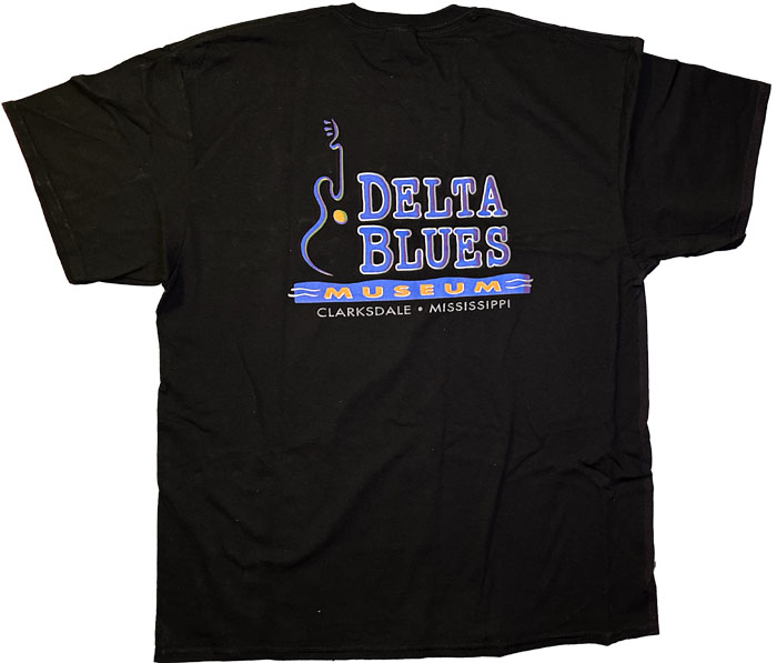 02 Delta Blues Museum Logo Tee Black