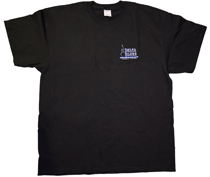 02 Delta Blues Museum Logo Tee Black