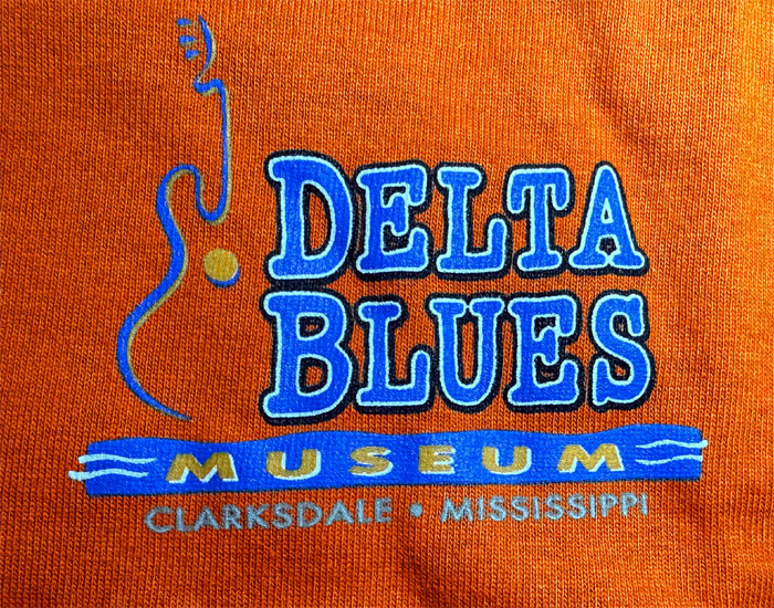 03 Delta Blues Museum Logo Tee Rust