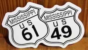 07 Sticker 61/49 Highway (Decal)